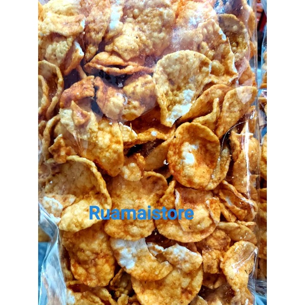 

2Xbtygneal Sakha Snack ) (Kilo) Kerupuk Kentang Udang Mini 250 Grams