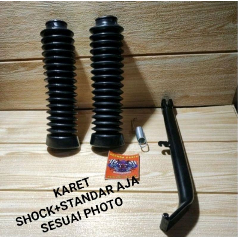 PAKET PENINGGI SHOCK DEPAN BELAKANG XRIDE 115-113- OLD/ LAMA MODIF JINJIT/TRAIL