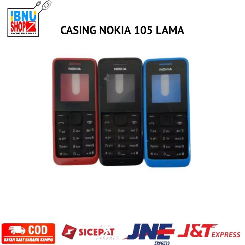 Casing Kesing Housing Nokia 105 Lama 2013 Cassing Kessing Cashing N105