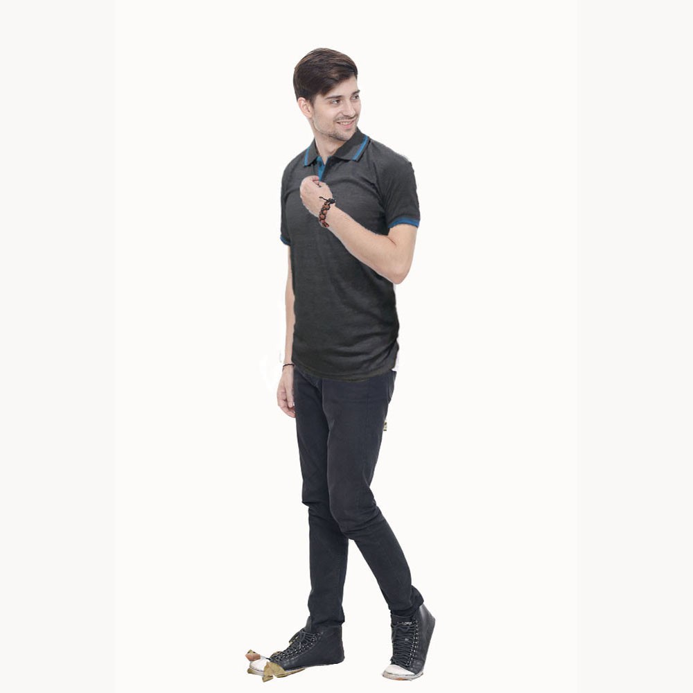 Kaos wangki krah lengan Pendek Pria Dewasa Simpel Elegan - XSHOP PoloMen