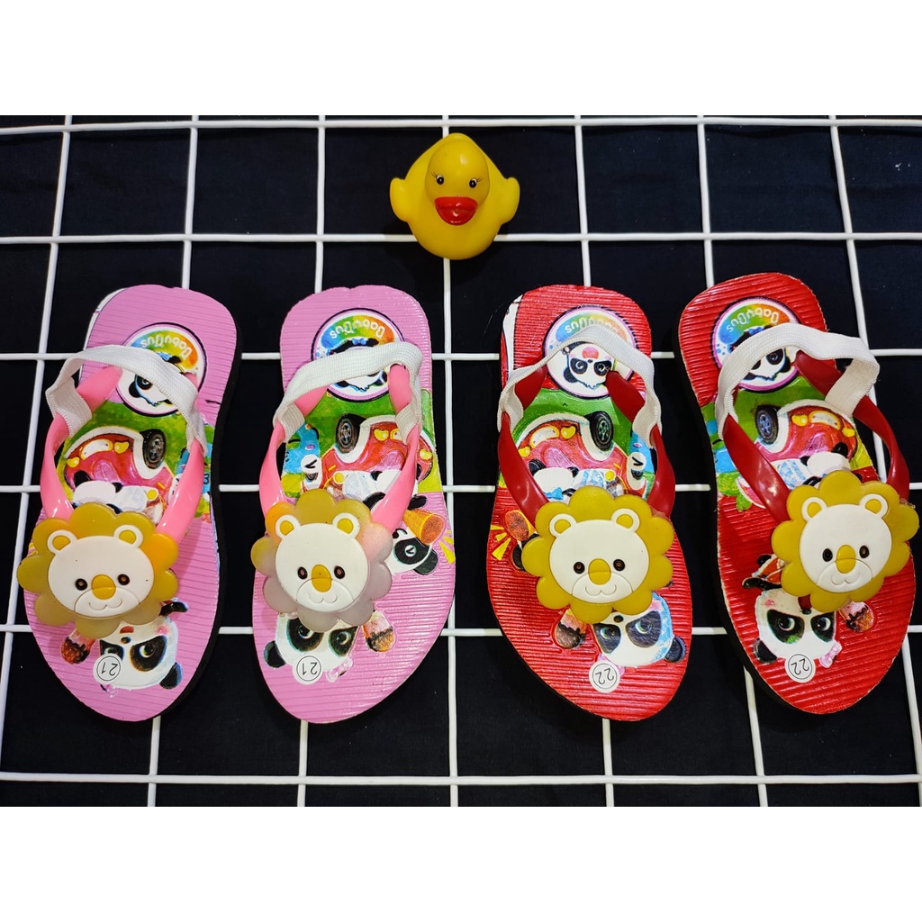 SANDAL BABY JEPIT MOTIF PANDA