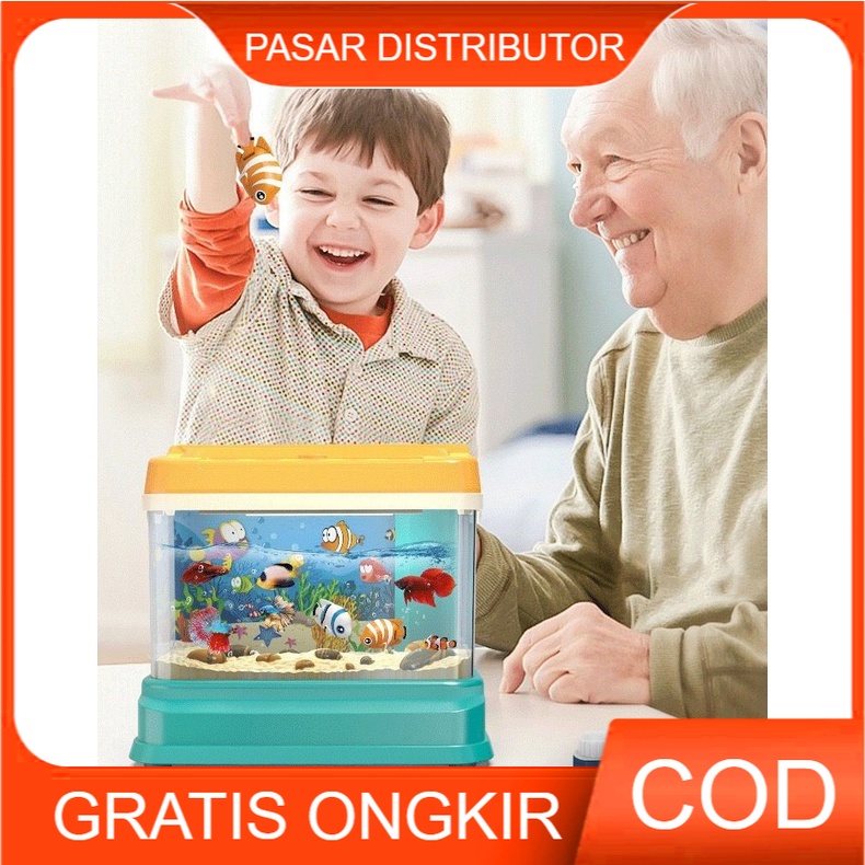 Mainan Pancingan Ikan FUN AQUARIUM Magnetic Parent- Child Interaction