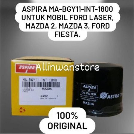 ASPIRA Filter Oli Mobil Ford Laser,Mazda2,Mazda3,Fiesta