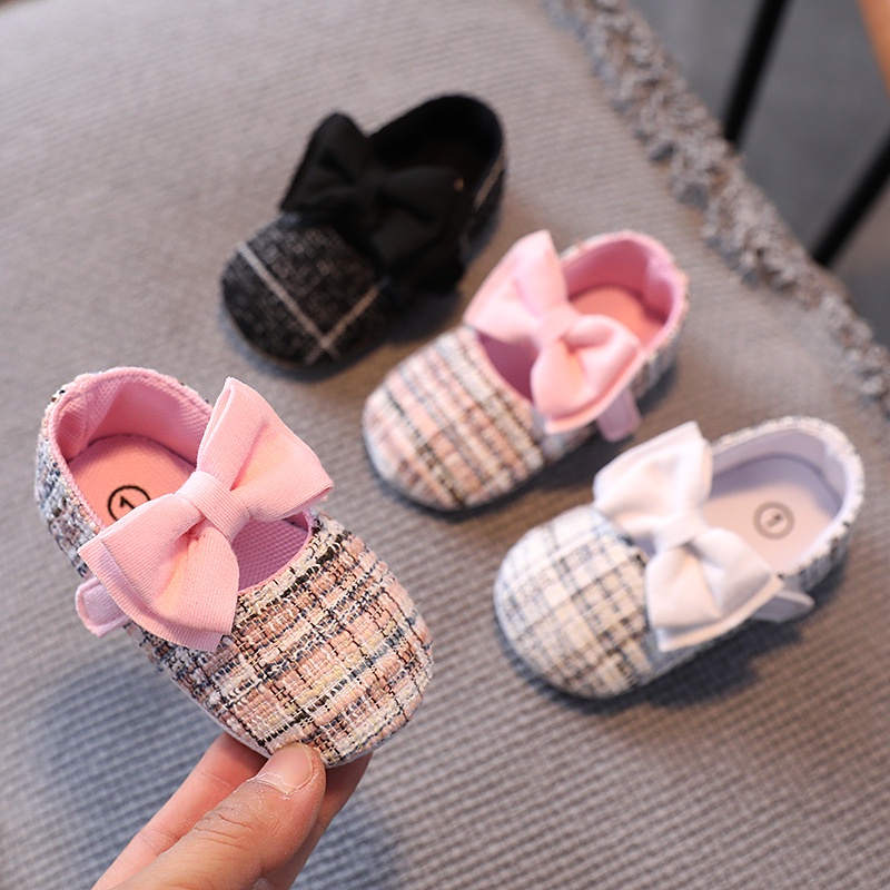 HappyOliver C673 KAYLEEN RIBBON Sepatu prewalker bayi dan anak perempuan newborn 0-18 bulan