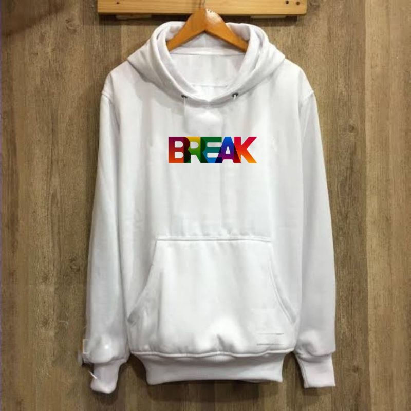 Hoodie Alien Project Break Hoodie Pria