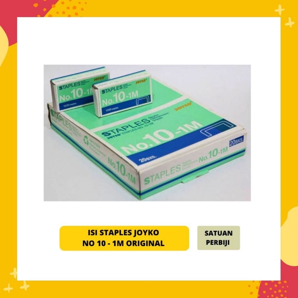 

Isi Refill Staples Stapler Joyco no 10 1 m