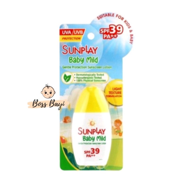 SUNPLAY SUN PLAY Baby Mild Gentle Protection Suncreen Lotion Spf39 Pa++ - 30gr