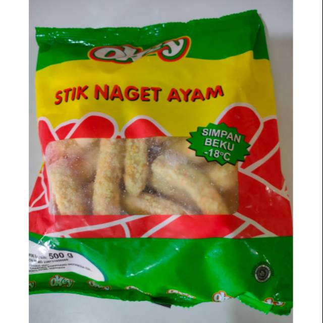 

Okey Stik naget ayam 500gr