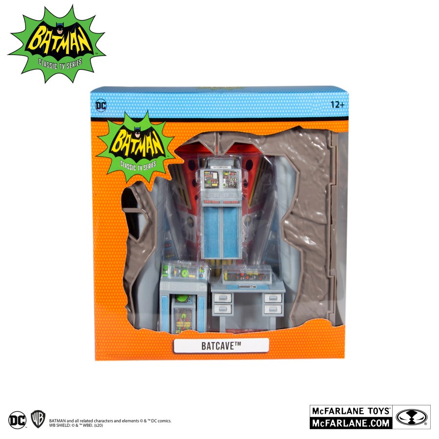 mcfarlane classic tv series batman 66 batcave action figure