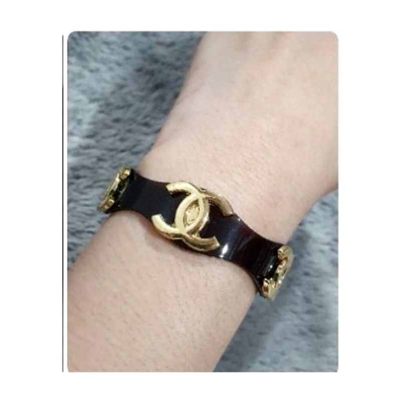 Gelang ch bahan jelly gelang tangan wanita branded import 0192