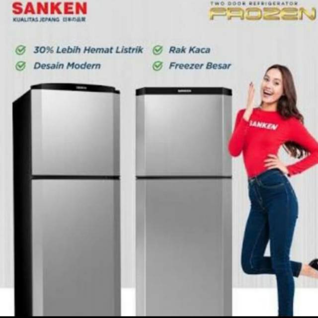 KULKAS SANKEN 2 PINTU  SKV 230