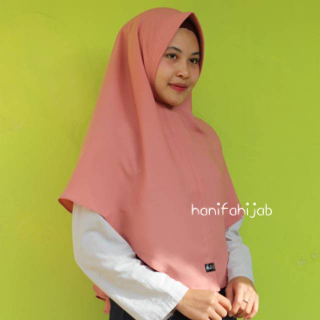 Hijab Khadijah instan (L)