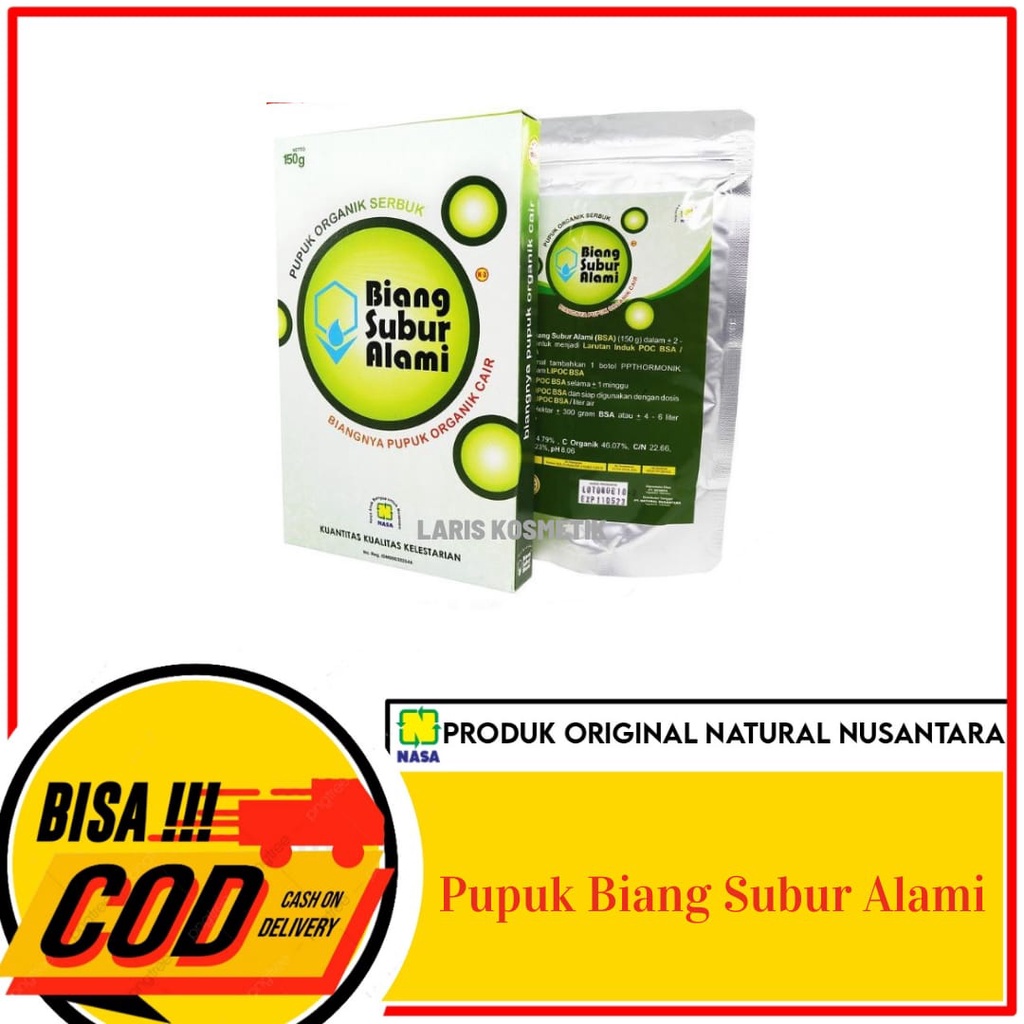 PUPUK BIANG SUBUR ALAMI BSA NASA ORIGINAL