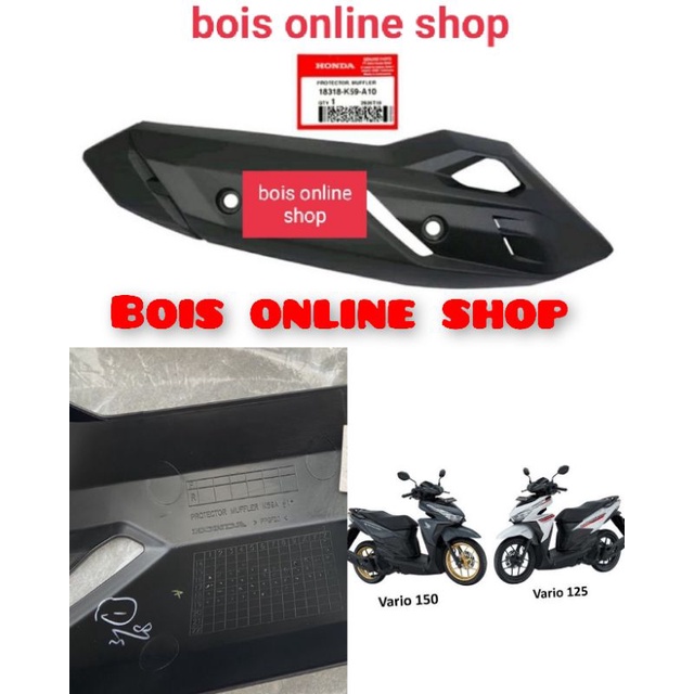 Tameng knalpot vario 150 vario 125 2015-2016-2017-2018 original