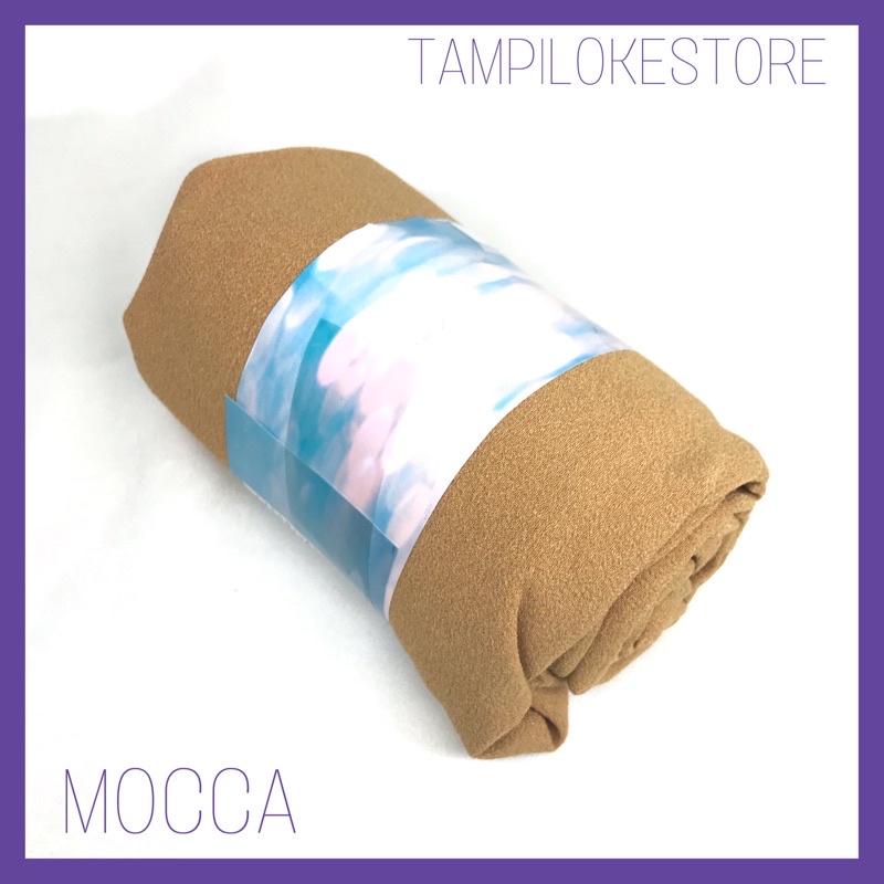 JILBAB PASHMINA SABYAN DIAMOND ITALIANO HIJAB PREMIUM-MOCCA