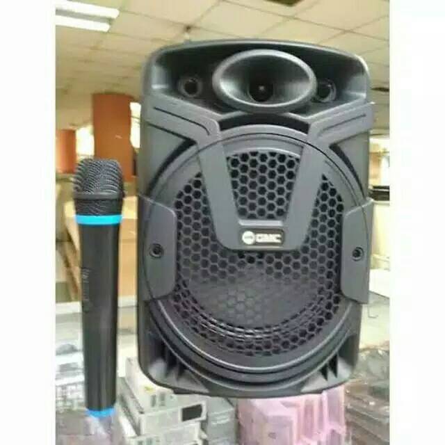 SPEAKER BLUETOOTH GMC 897E 8 inch BONUS MIC WIRELESS GARANSI RESMI/SALON AKTIF KARAOKE SUPER BASS