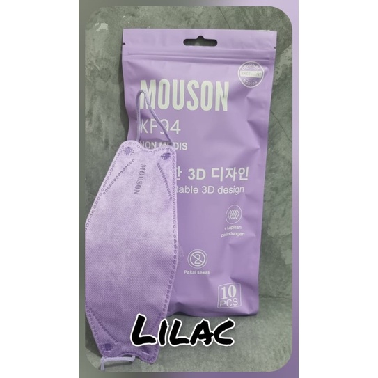 Masker kF94 Mouson 4ply isi 10 pcs