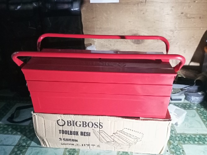 Toolbox Besi 3 Susun Big Boss Tool Box Besi