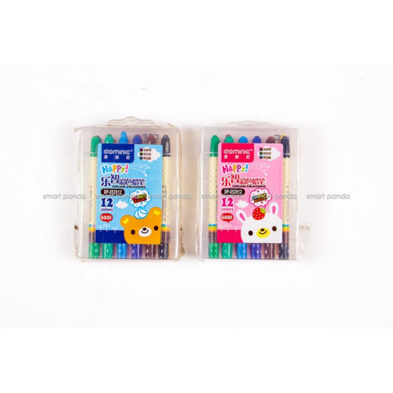 

Crayon Putar Dominic 12 Warna