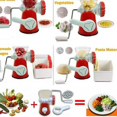 [🆗BEST SELLER✔️] JF - J032 Meat Grinder Plastik Manual free buble / Penggiling daging, penggiling sa