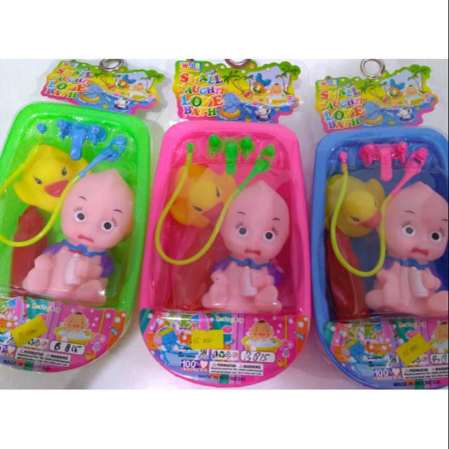 Mainan baby set bath