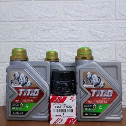 Paket 3L oli toyota tmo 5w-30+filter oli avanza/calya/agya/xeni/ayla/sigra