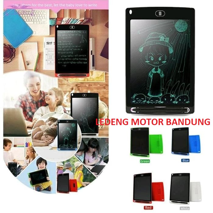 LCD Drawing Writing Board Tablet Papan Tulis Belajar Menulis Gambar