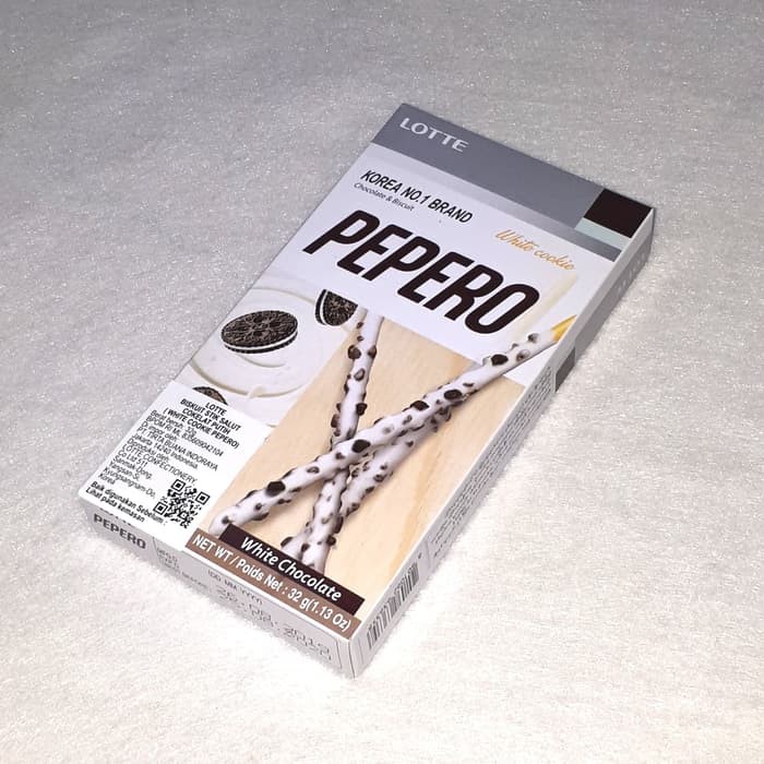 Lotte Pepero White Chocolate 32gram Lote Peppero