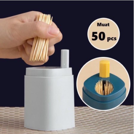 Automatic Toothpick Holder / Tempat Tusuk Gigi Otomatis (Random)