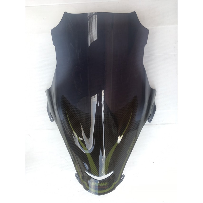 SM186 Windshield / Visor / Winsil Honda PCX New MHR Hitam