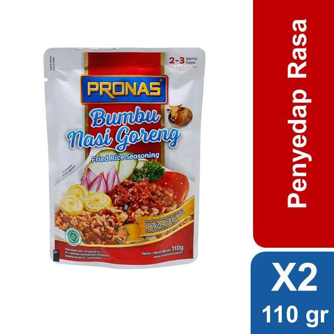 

YEAR SALE Pronas Bumbu Nasi Goreng Sapi Pouch 110 Gr x2