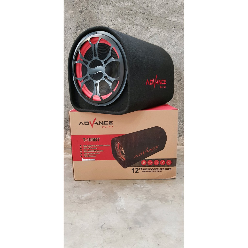 SPEAKER AKTIF MOBIL ADVANCE BLUETOOTH 12 Inchi T105BT