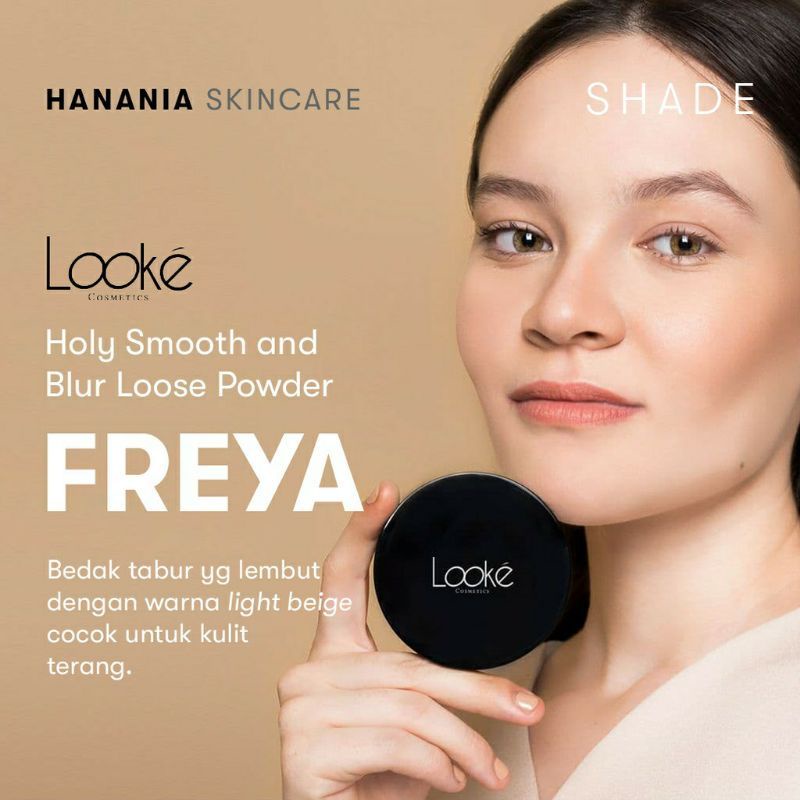 Looke Holy Pefecting Pressed powder, Bedak Padat, looke cosmetic