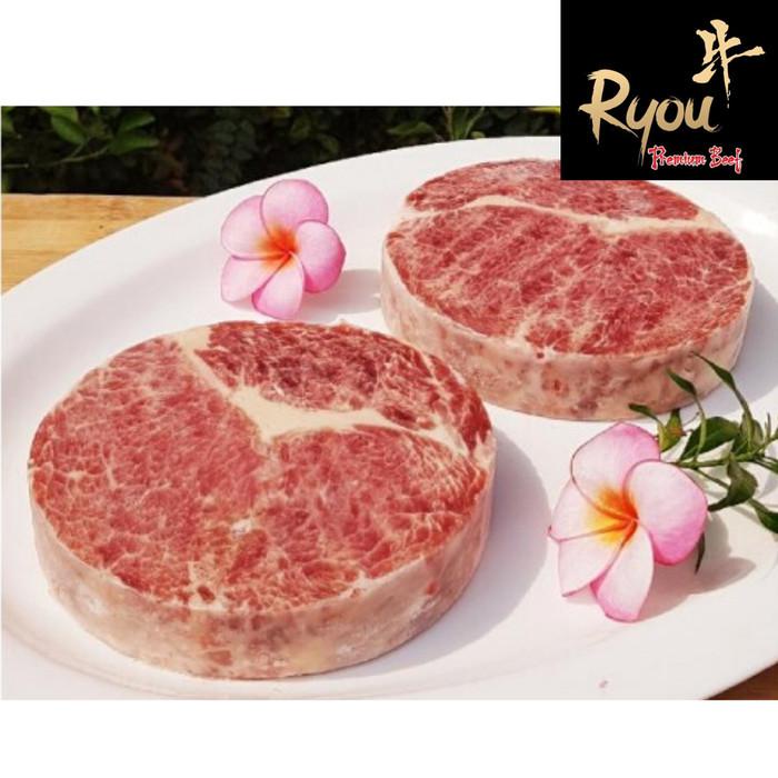 

Steak | Premium Wagyu Ribeye/Cuberoll Australia 1Kg Meltique Meltik Daging