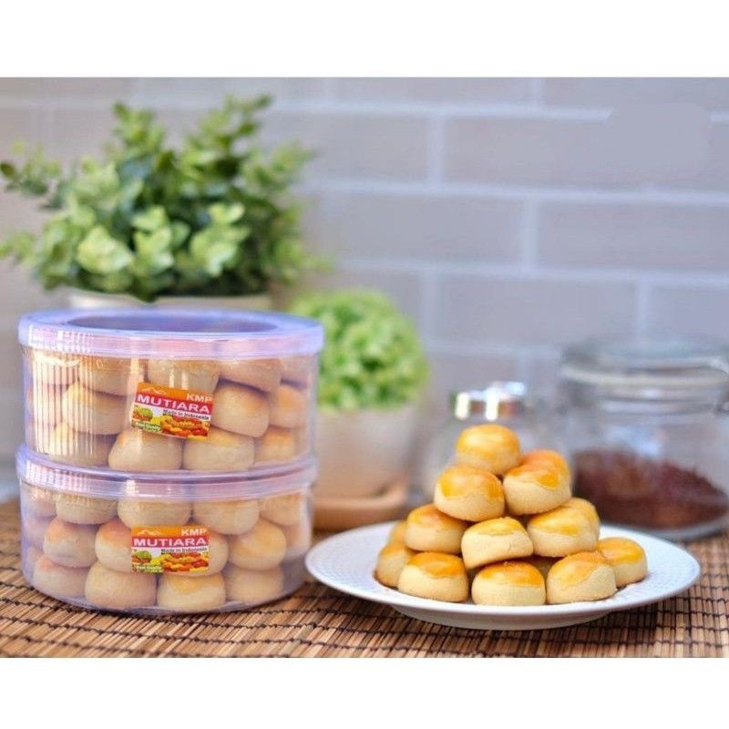 Toples Nastar Plastik 500 gram Toples kue Lebaran Toples Kue ISI 12