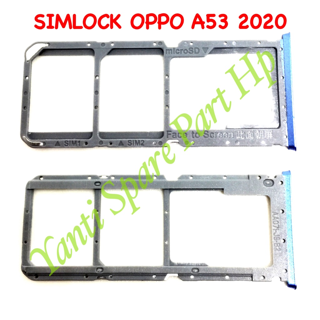 Simtray Sim Lock Oppo A53 2020 Original Terlaris New