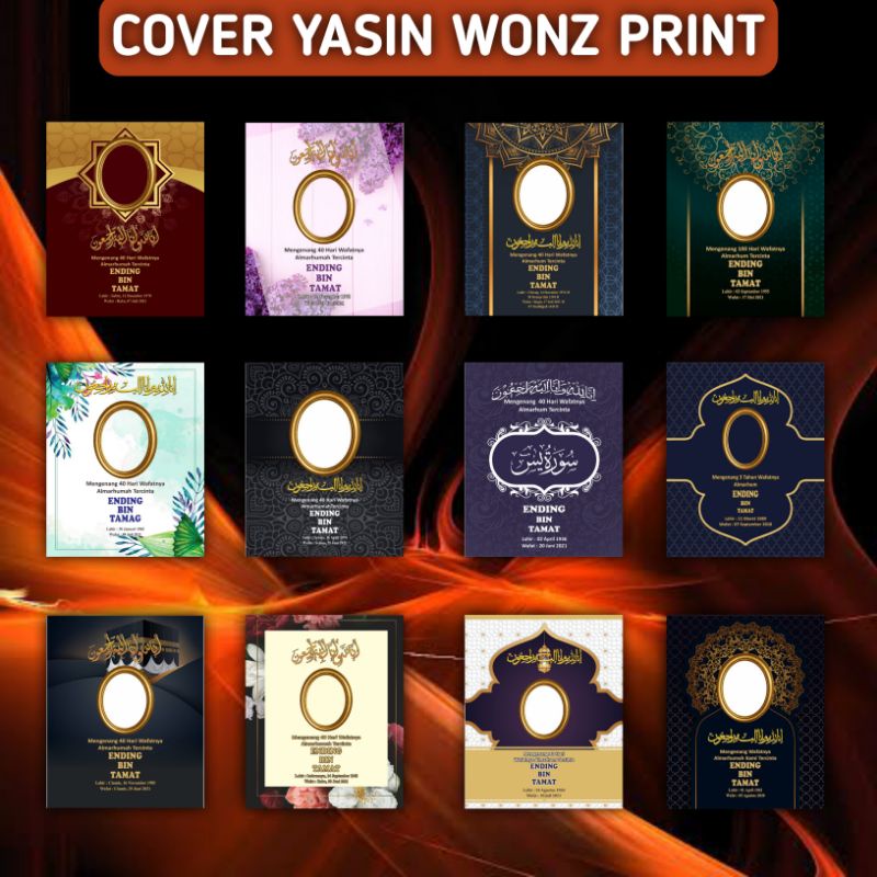 Buku Yasin dan Tahlil | Soft Cover | Custom | 128 Halaman + Sisipan
