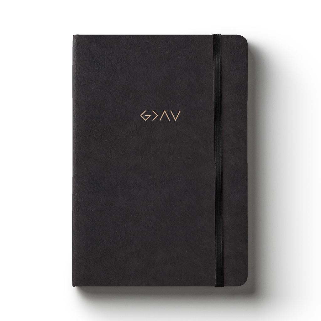 

A5 Black Faith Journal