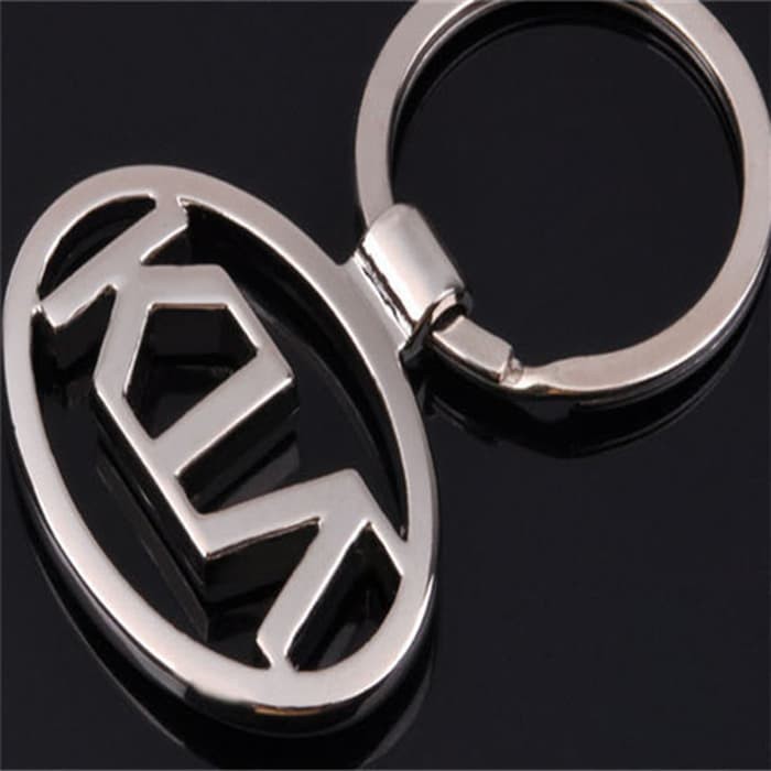 Gantungan Kunci keychain Logo Mobil kia bahan logam