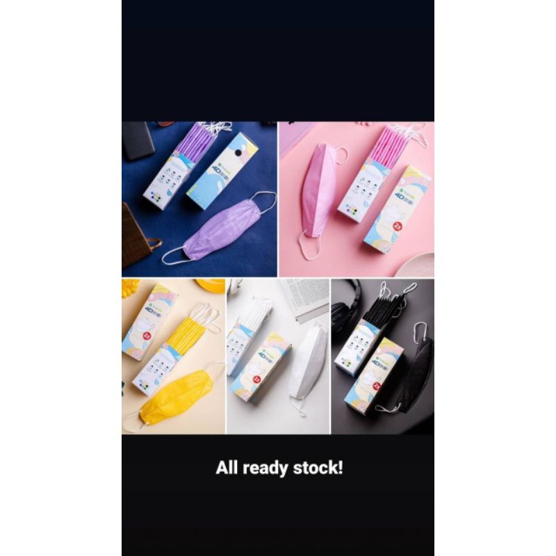 Masker Five Care 4D 4PLY