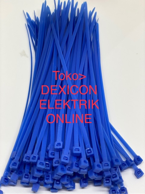 kabel ties 15 cm/2.5x150mm/ties warna/ties/cable ties/kabel ties warna/kabel pengikat/kabel serut