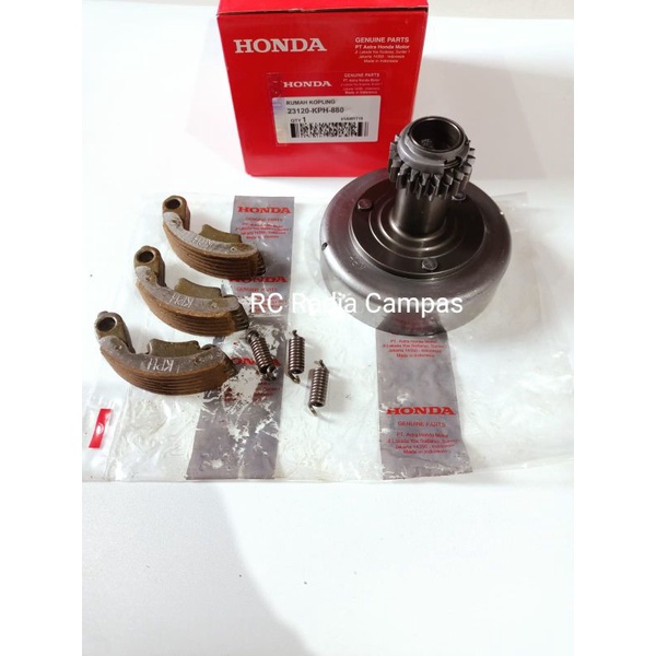 Lonceng mangkok Ganda,KPH+Kampas Ganda only Supra x 125/kharisma