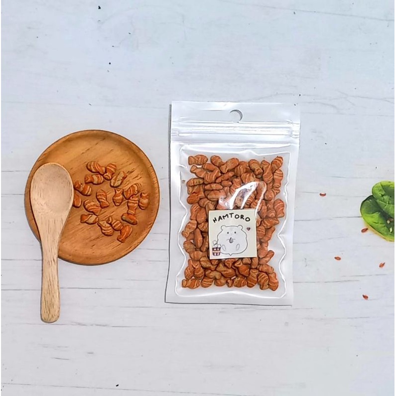 Salmon dan Wortel 15g Snack Hamster