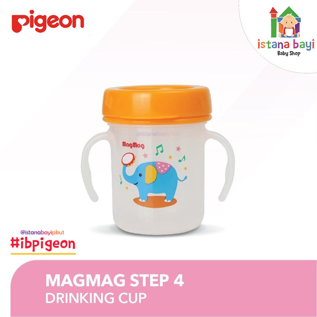 Pigeon Mag Mag Step 4 - Drinking Cup/Gelas minum Anak