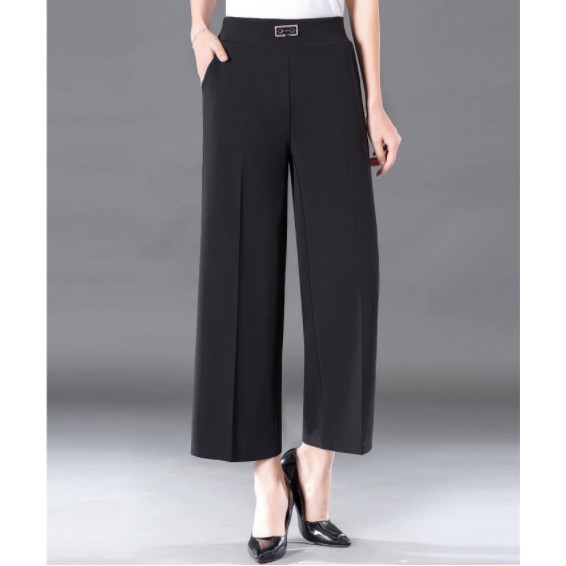 Celana High Waist Casual Kulot CLE