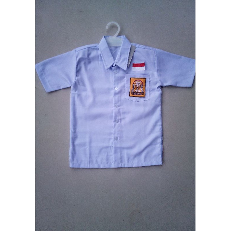 Seragam SD SMP SMA,kemeja pendek putih polos,kemeja pendek SD SMP SMA,kemeja pendek kerja