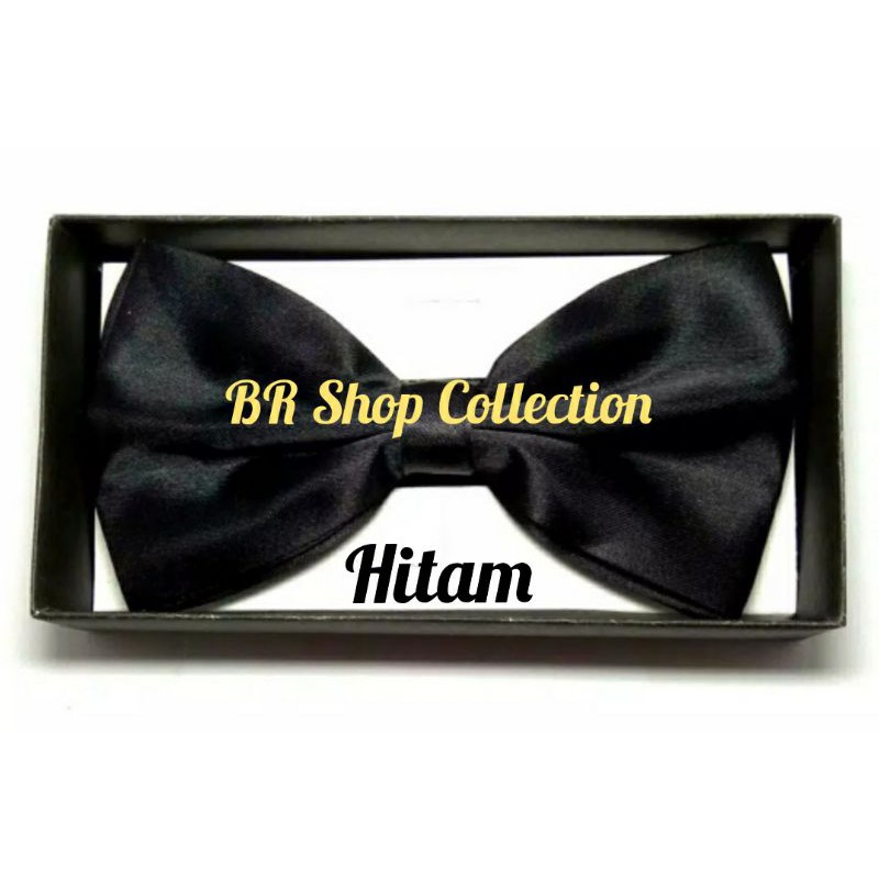 Dasi Kupu2 IMPORT - Bowtie - Dasi Kupu-Kupu hitam - Dasi Kupu Hitam - Dasi Kupukupu