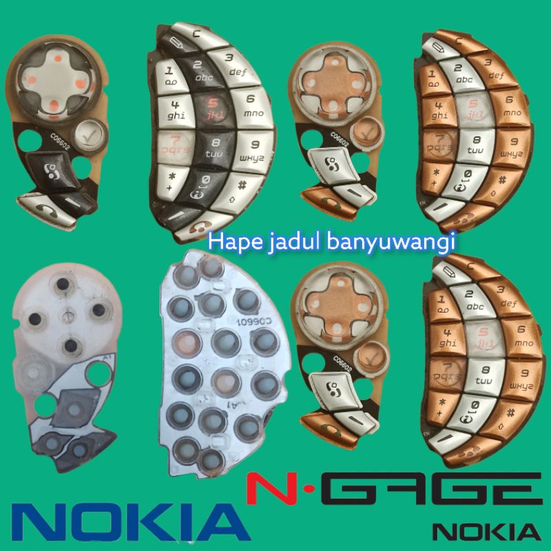 keypad Nokia N - Gage QD classic original 100%