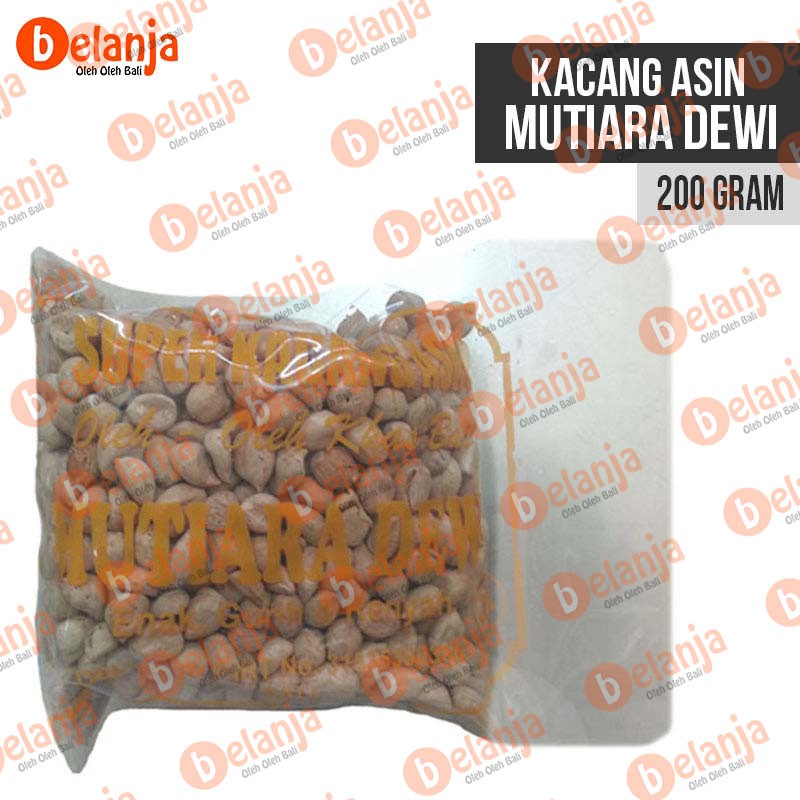 Kacang Asin MUTIARA DEWI Plastik