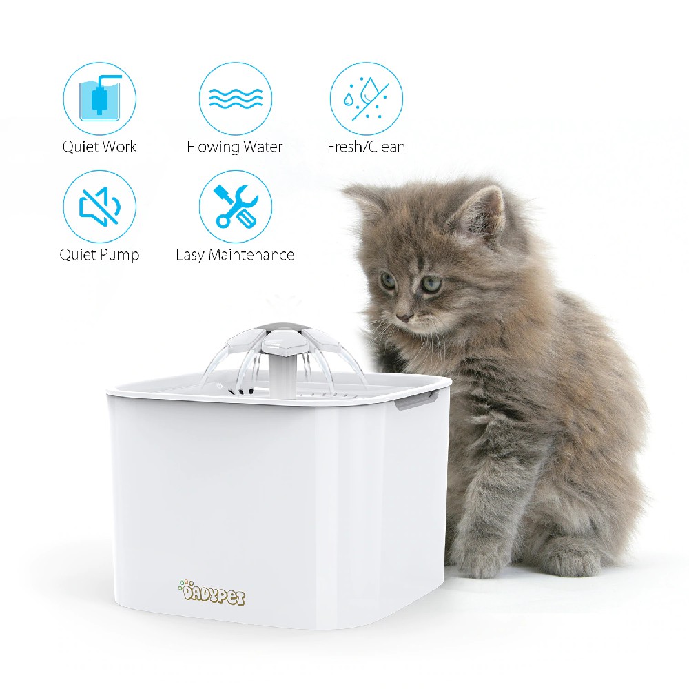 274 Automatic Electric Water Feeder 2L For Dog Cat With Filter